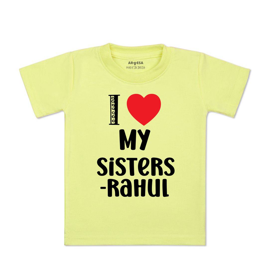 Arvesa I Love My Sister Baby Boy & Girl Dress