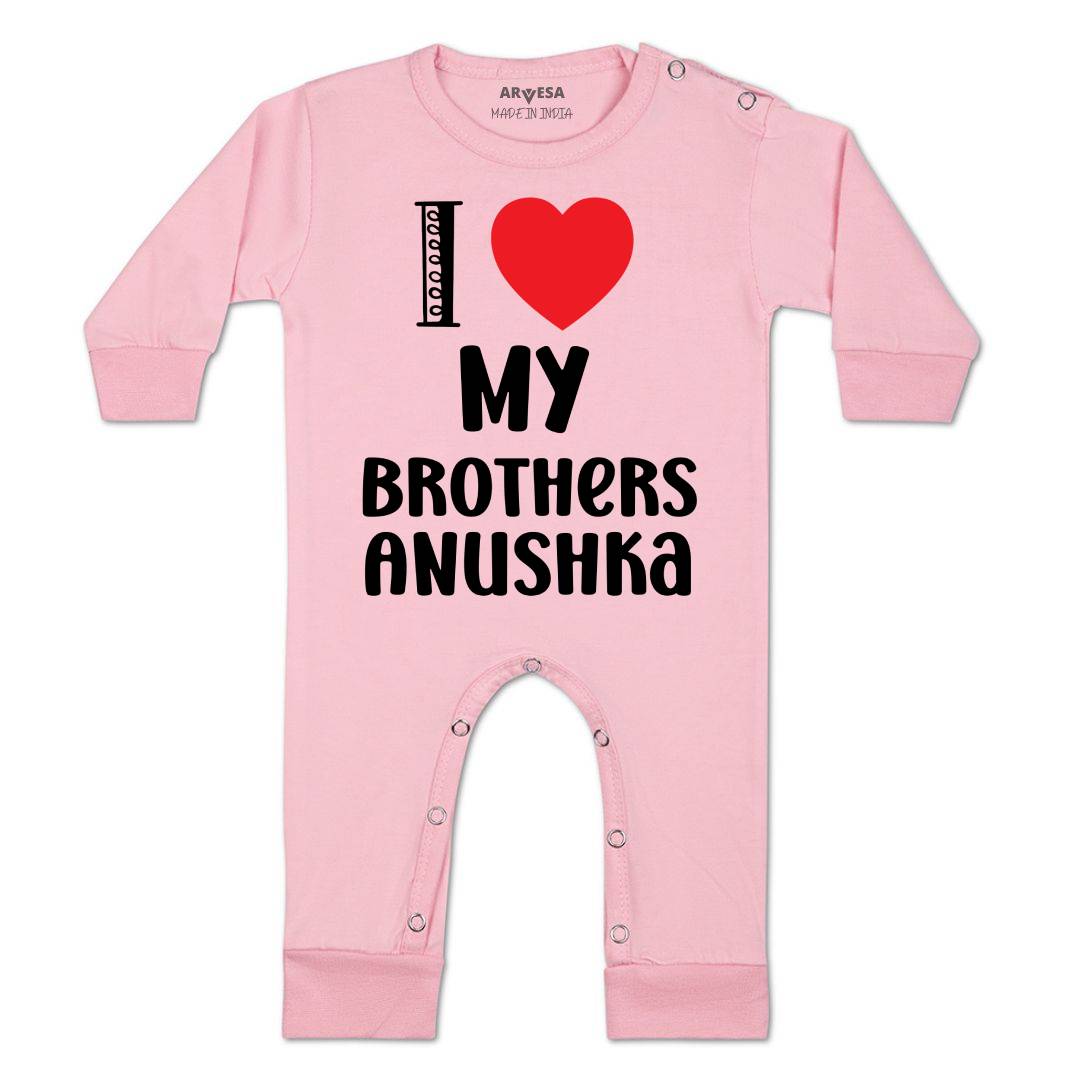 Arvesa I love My Brother Baby Boy & Girl Dress