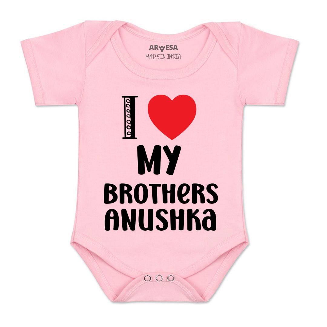 Arvesa I love My Brother Baby Boy & Girl Dress