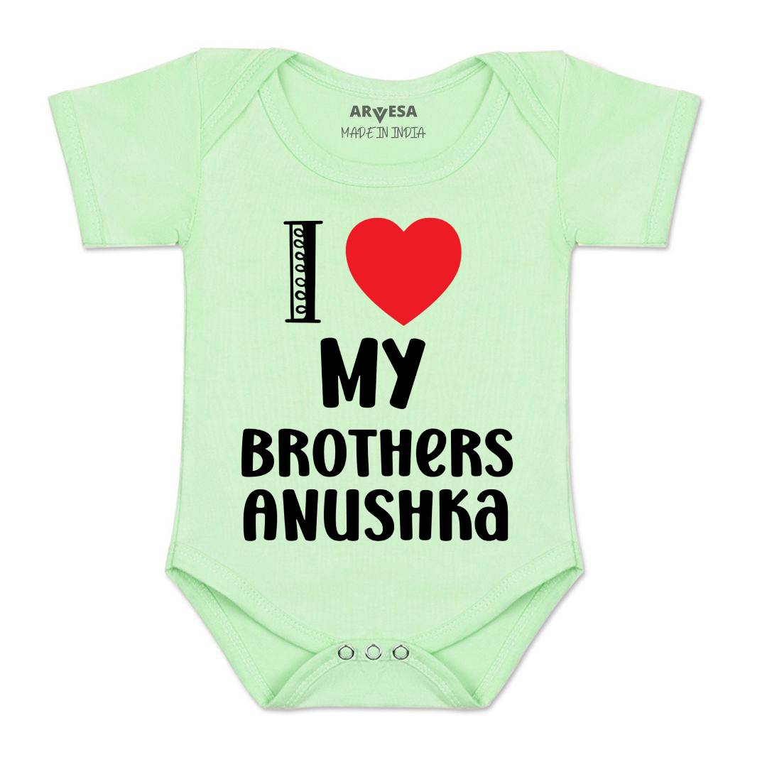 Arvesa I love My Brother Baby Boy & Girl Dress