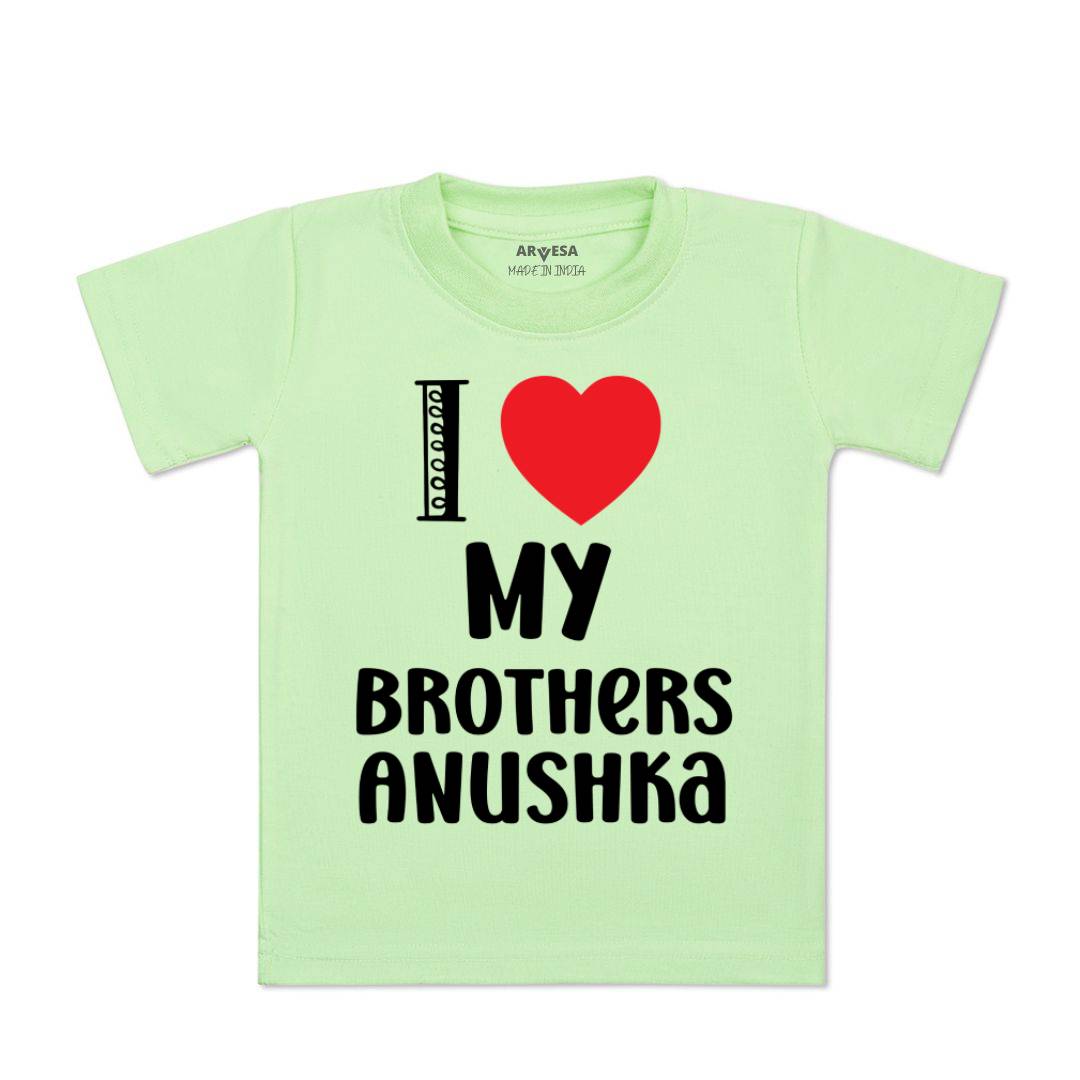 Arvesa I love My Brother Baby Boy & Girl Dress