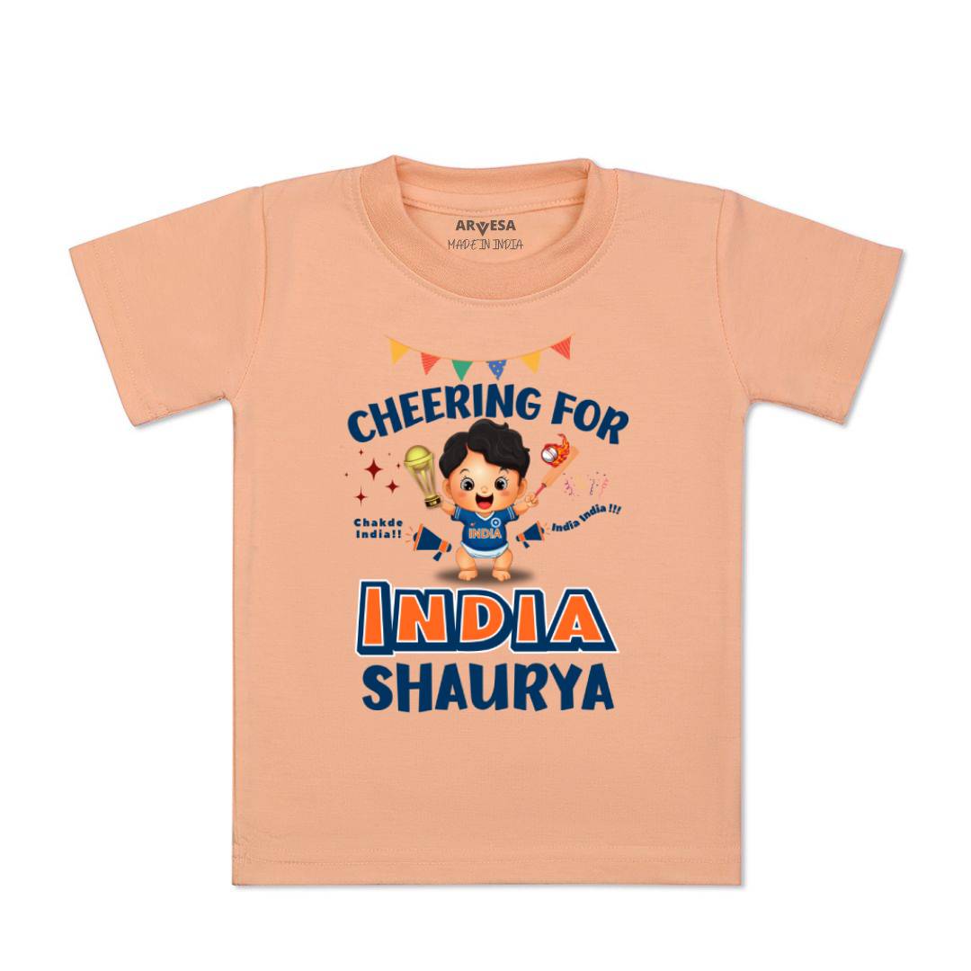 Arvesa Cheering For India Baby Boy & Girl Dress