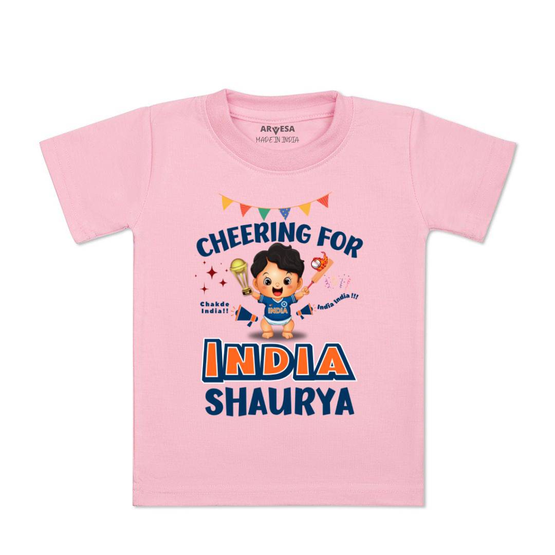 Arvesa Cheering For India Baby Boy & Girl Dress