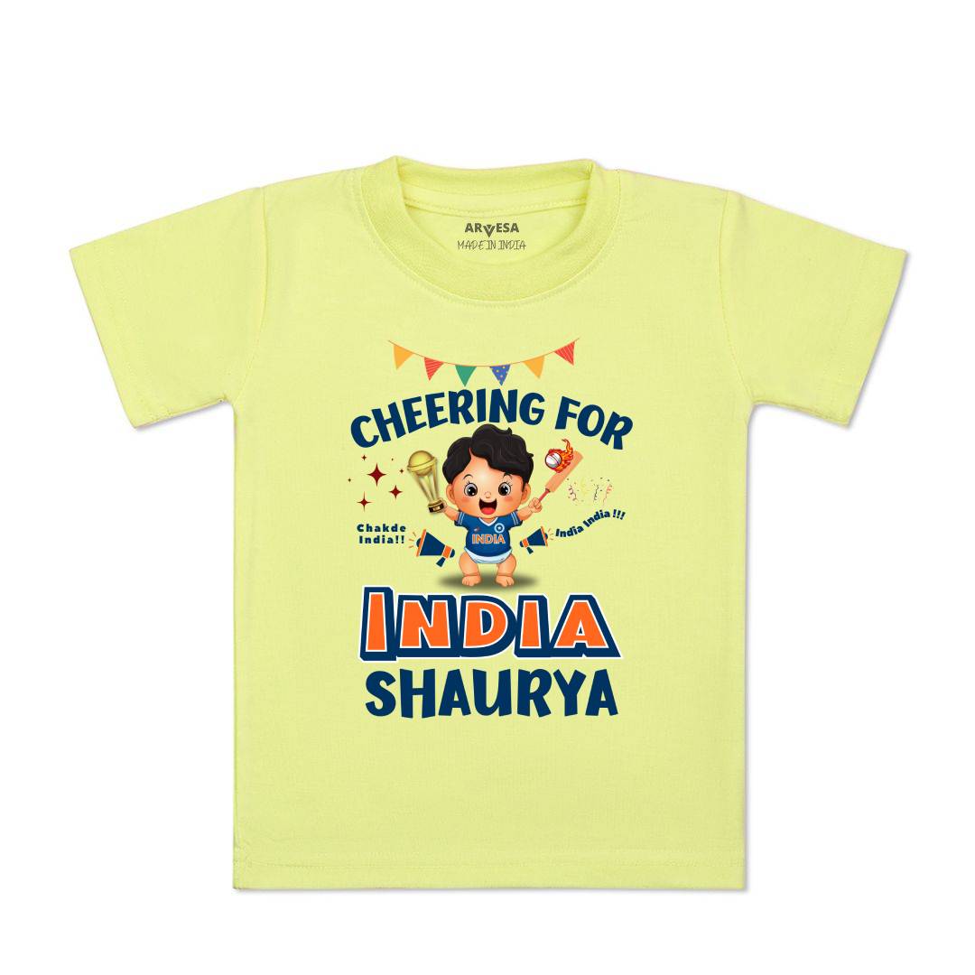 Arvesa Cheering For India Baby Boy & Girl Dress
