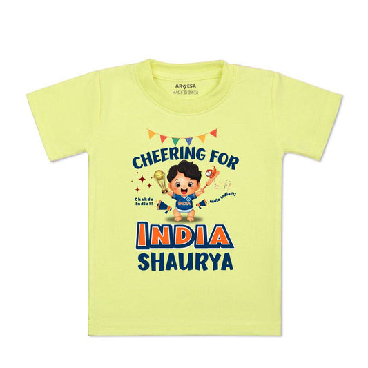 Arvesa Cheering For India Baby Boy & Girl Dress