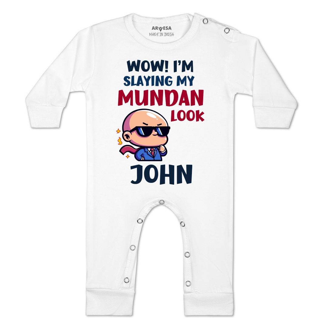 Arvesa Wow! Slaying My Mundan Look Baby Boy & Girl Dress