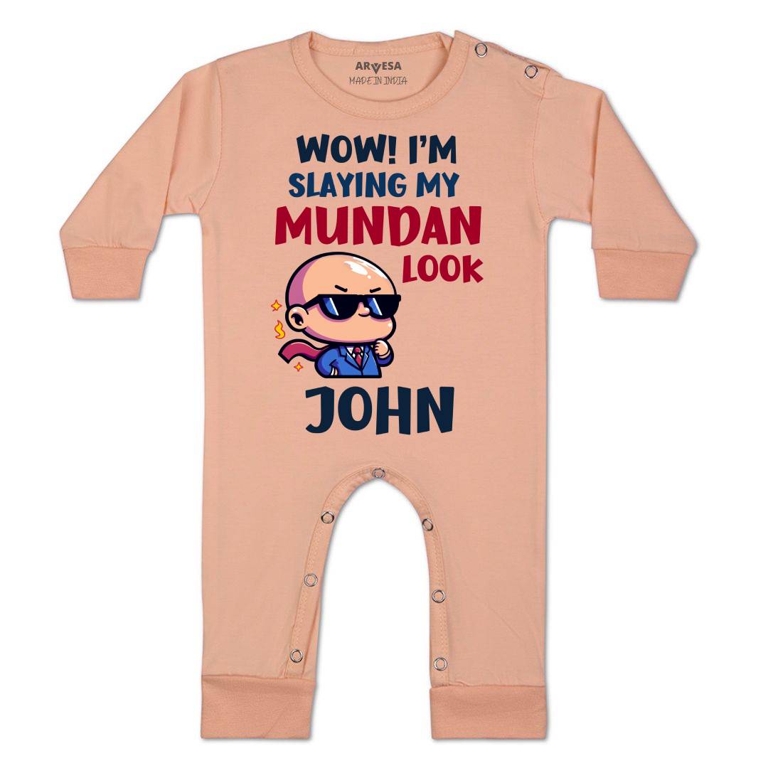 Arvesa Wow! Slaying My Mundan Look Baby Boy & Girl Dress