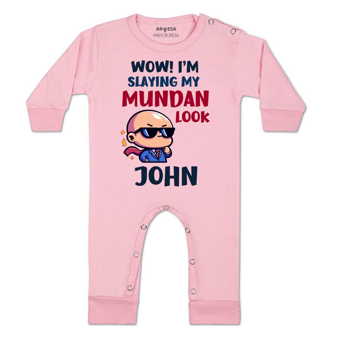 Arvesa Wow! Slaying My Mundan Look Baby Boy & Girl Dress