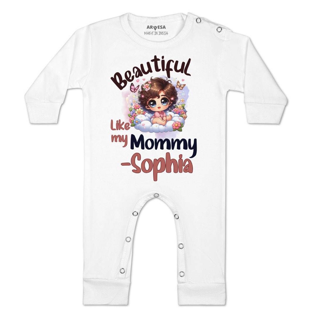 Arvesa Beautiful Like My Mommy Baby Boy & Girl Dress