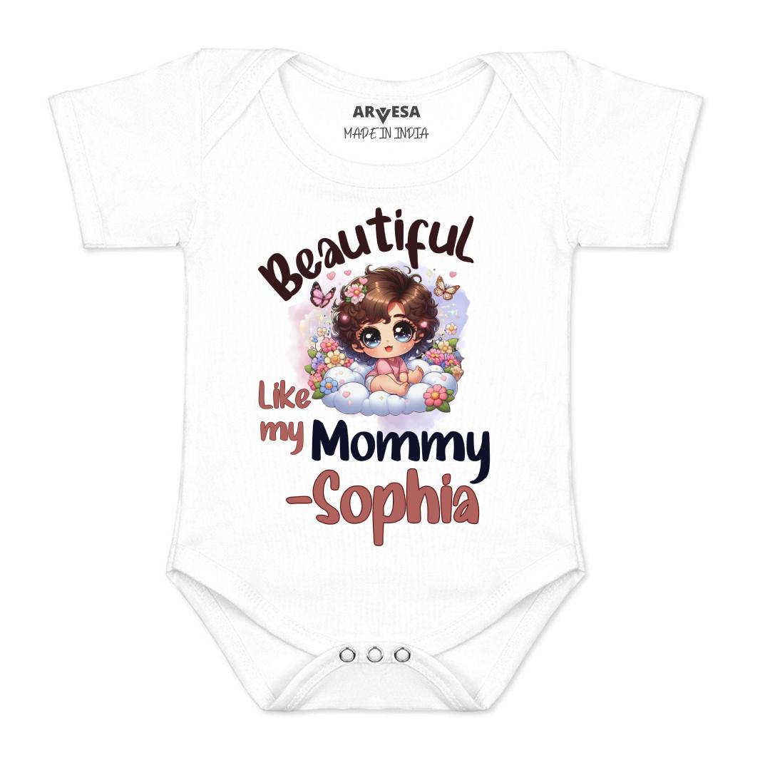 Arvesa Beautiful Like My Mommy Baby Boy & Girl Dress
