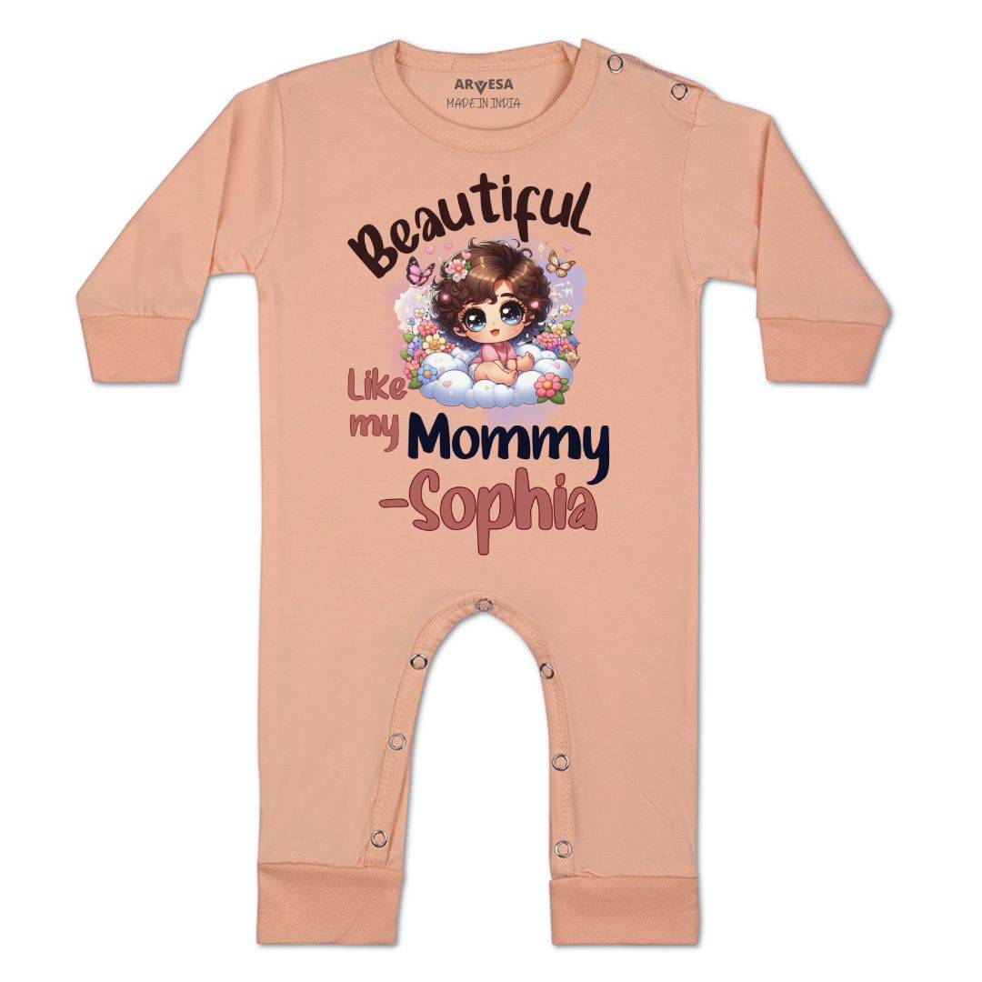 Arvesa Beautiful Like My Mommy Baby Boy & Girl Dress