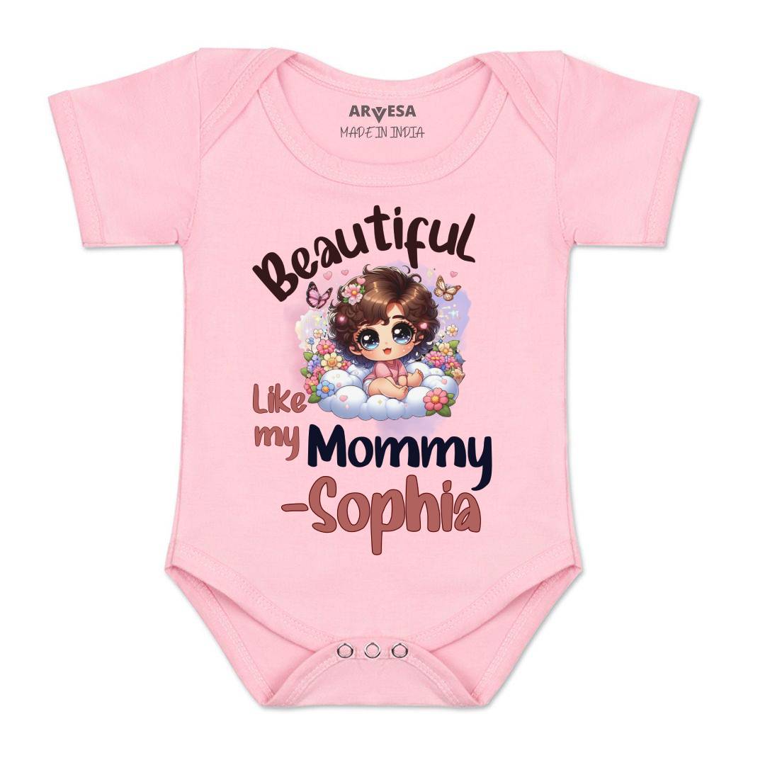 Arvesa Beautiful Like My Mommy Baby Boy & Girl Dress
