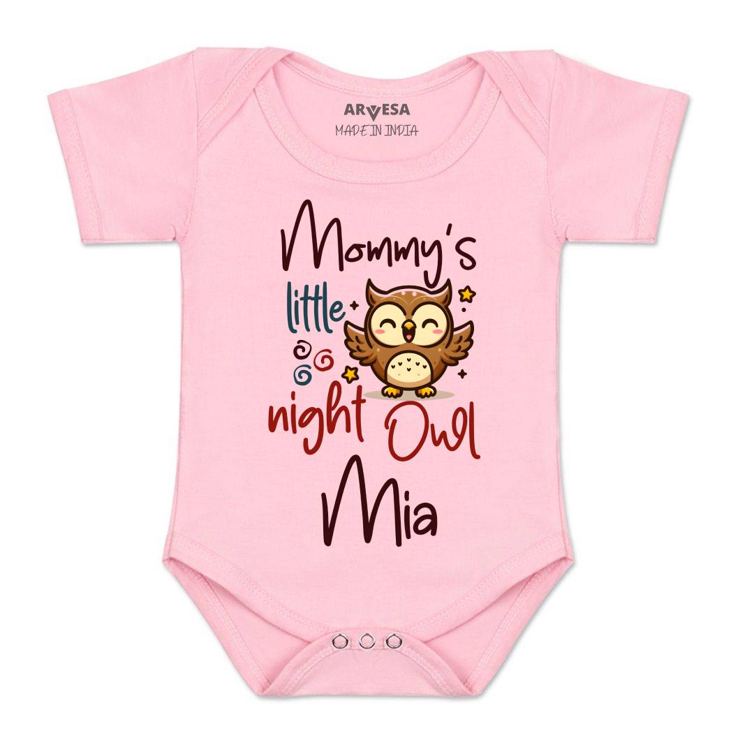 Arvesa Mommy Little Night Owl Baby Boy & Girl Dress