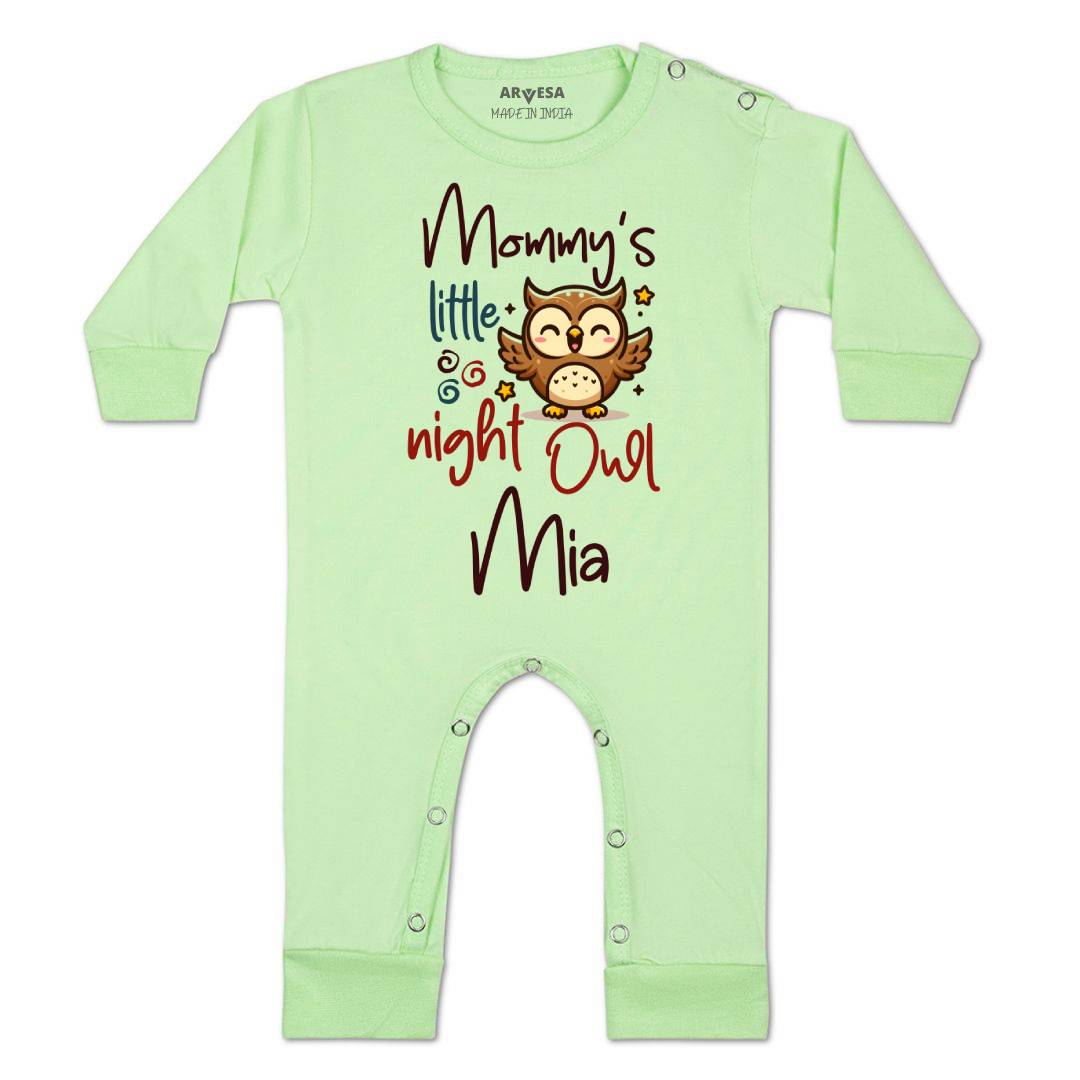 Arvesa Mommy Little Night Owl Baby Boy & Girl Dress