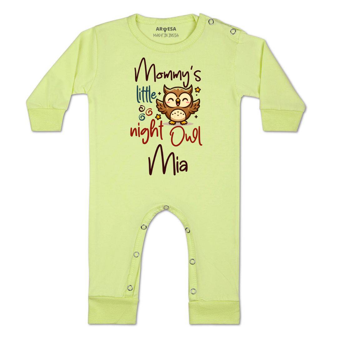 Arvesa Mommy Little Night Owl Baby Boy & Girl Dress