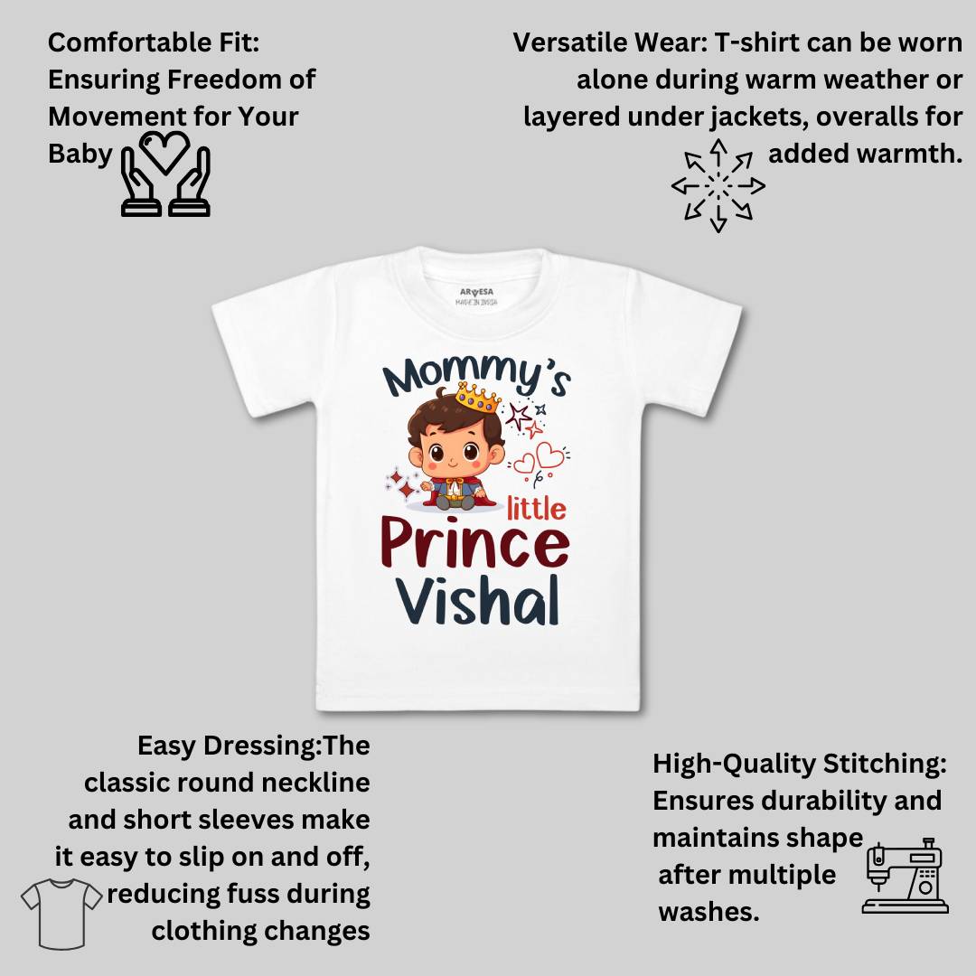 Arvesa Mommy Little Prince Baby Boy & Girl Dress