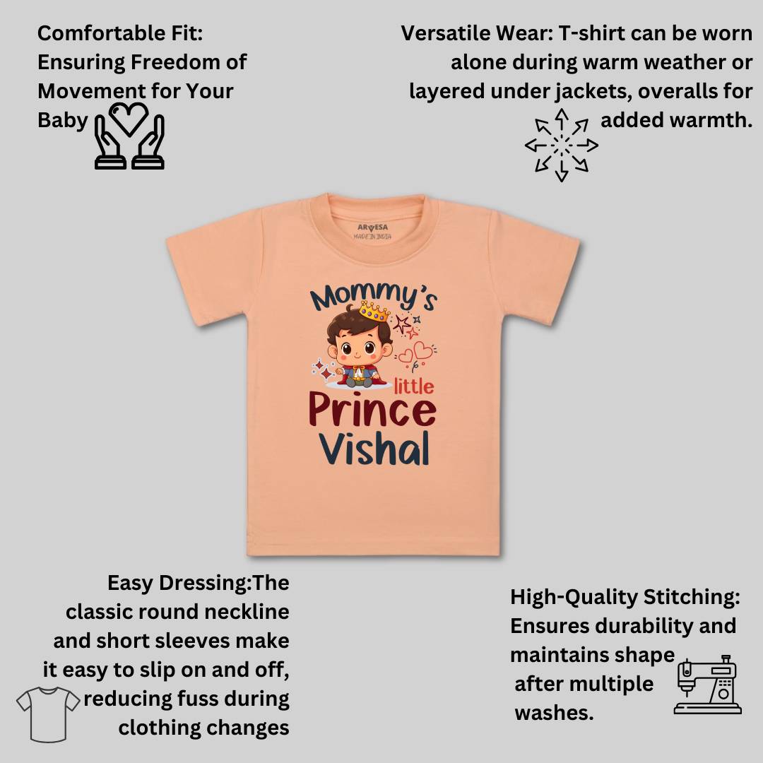 Arvesa Mommy Little Prince Baby Boy & Girl Dress