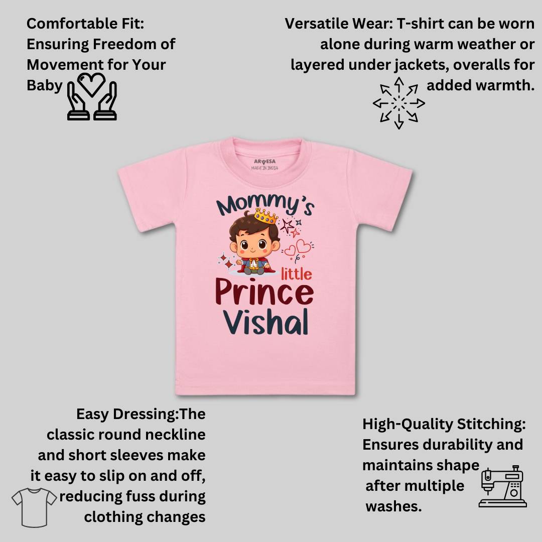 Arvesa Mommy Little Prince Baby Boy & Girl Dress