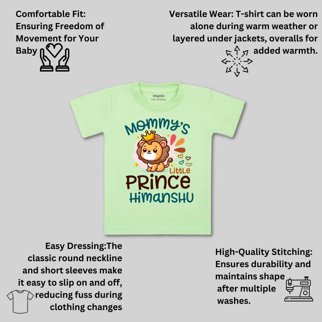 Arvesa Mommy Little Prince Baby Boy & Girl Dress