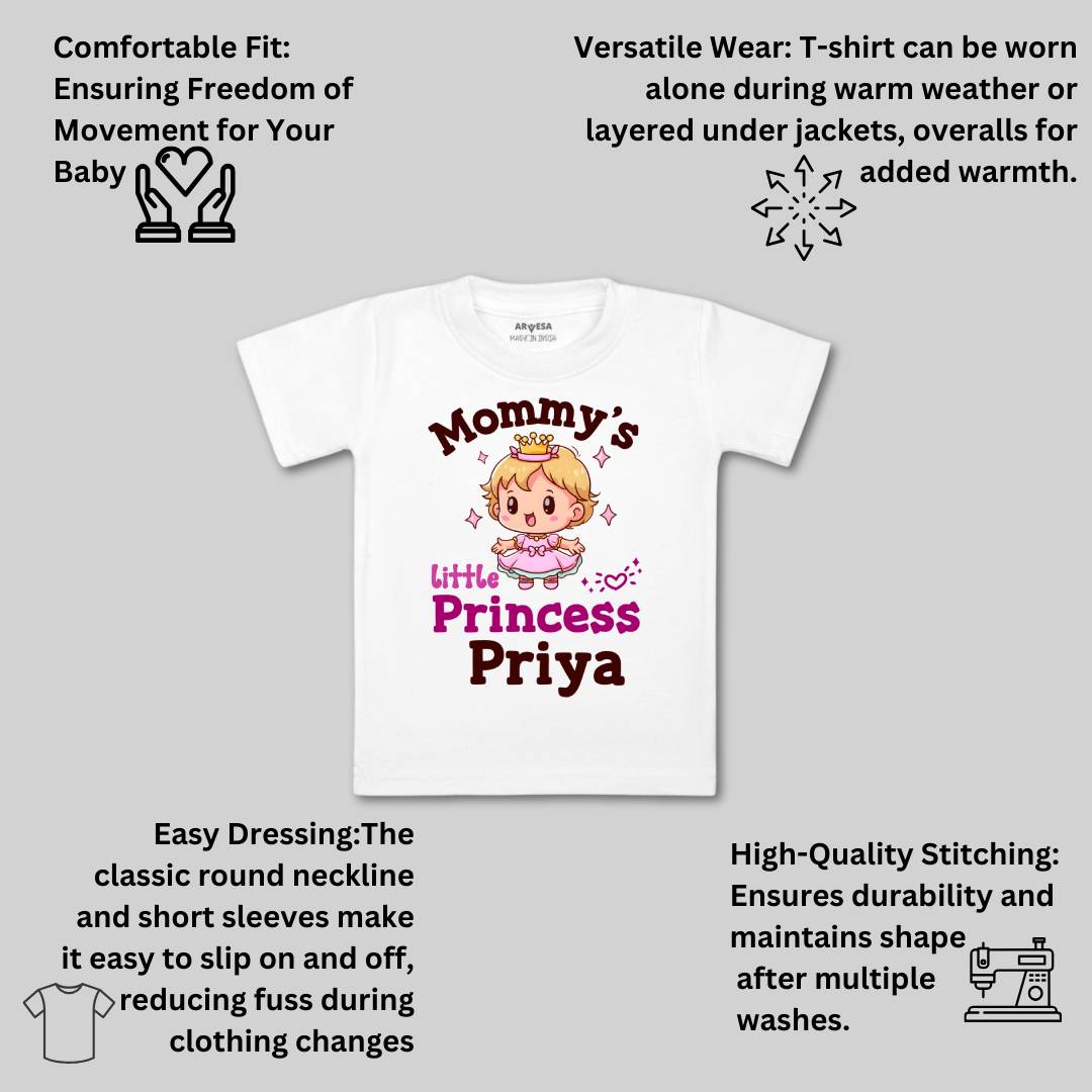 Arvesa Mommy Little Prince Baby Boy & Girl Dress