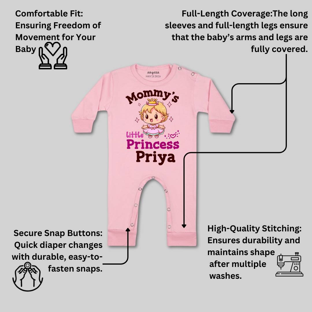 Arvesa Mommy Little Prince Baby Boy & Girl Dress