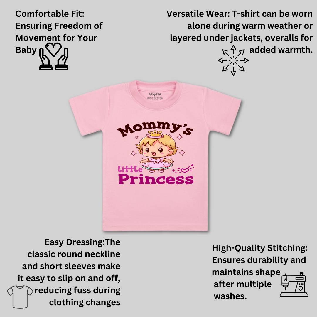 Arvesa Mommy Little Prince Design-1467 White 0-3 Months Jumpsuit for Baby Boy & Girl dress .