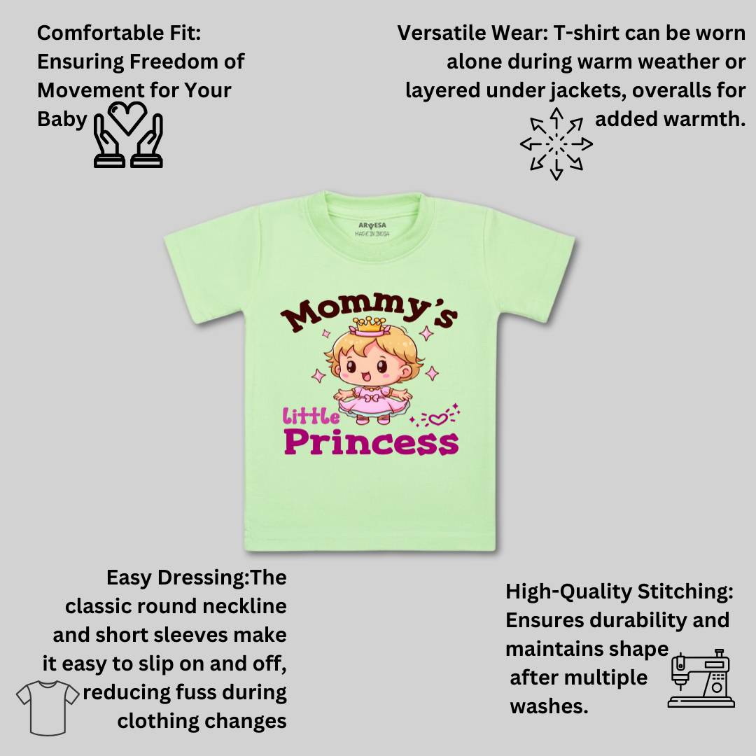 Arvesa Mommy Little Prince Design-1467 White 0-3 Months Jumpsuit for Baby Boy & Girl dress .