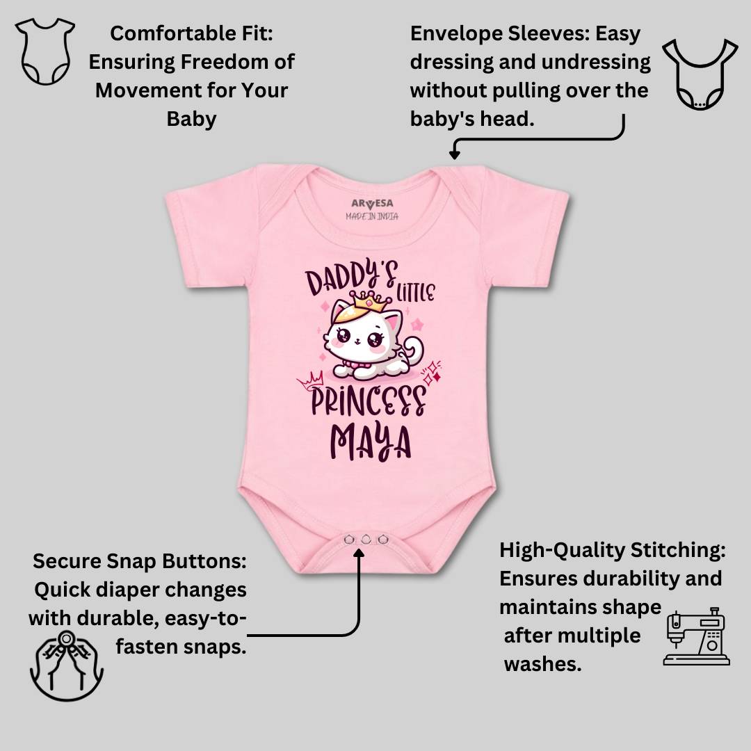 Arvesa Daddy Little Princess Baby Boy & Girl Dress