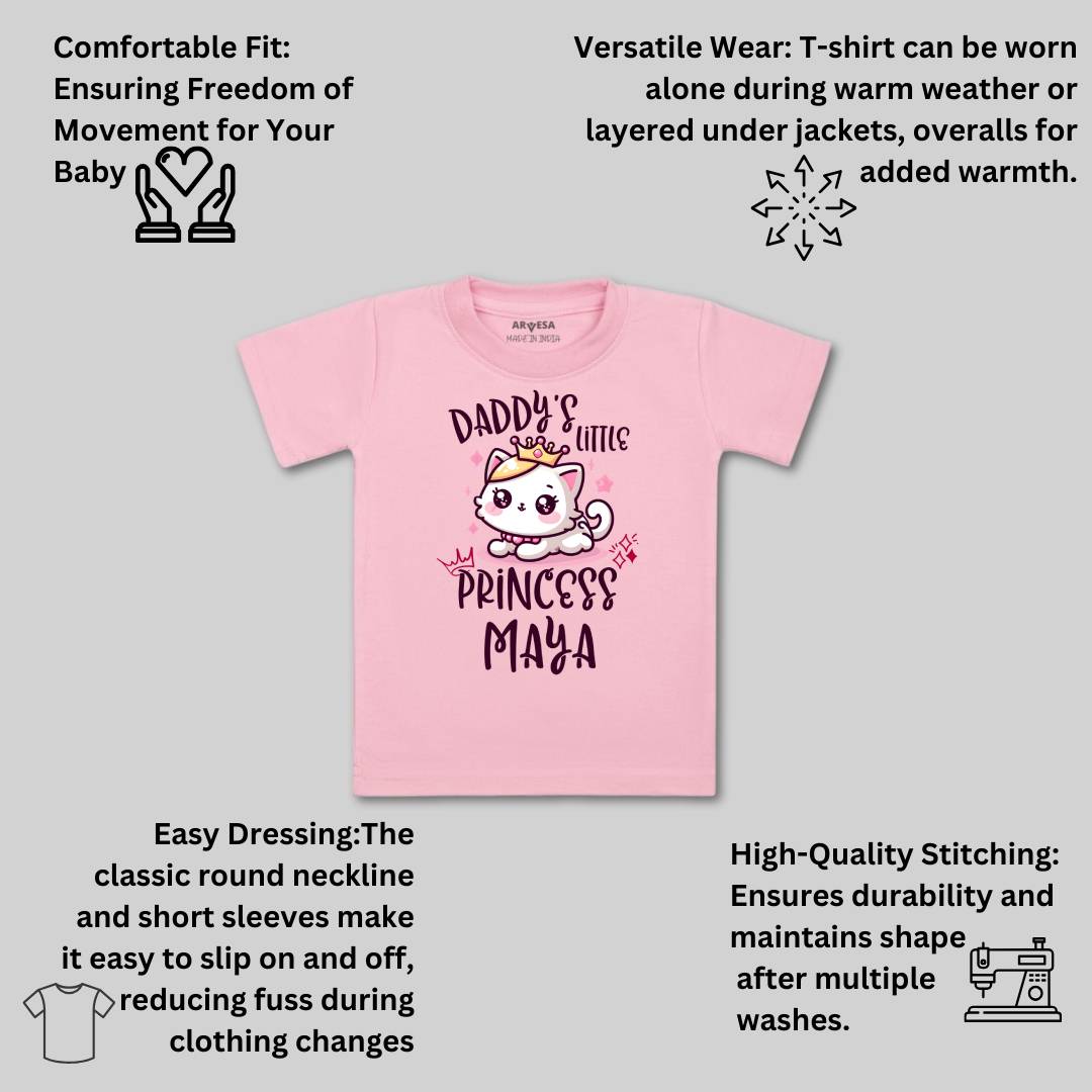 Arvesa Daddy Little Princess Baby Boy & Girl Dress