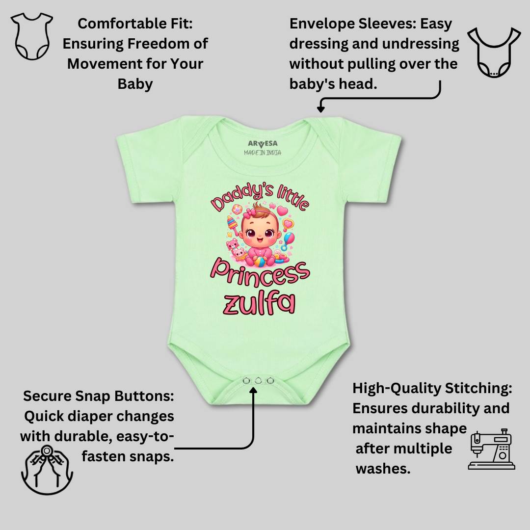 Arvesa Daddy Little Princess Baby Boy & Girl Dress