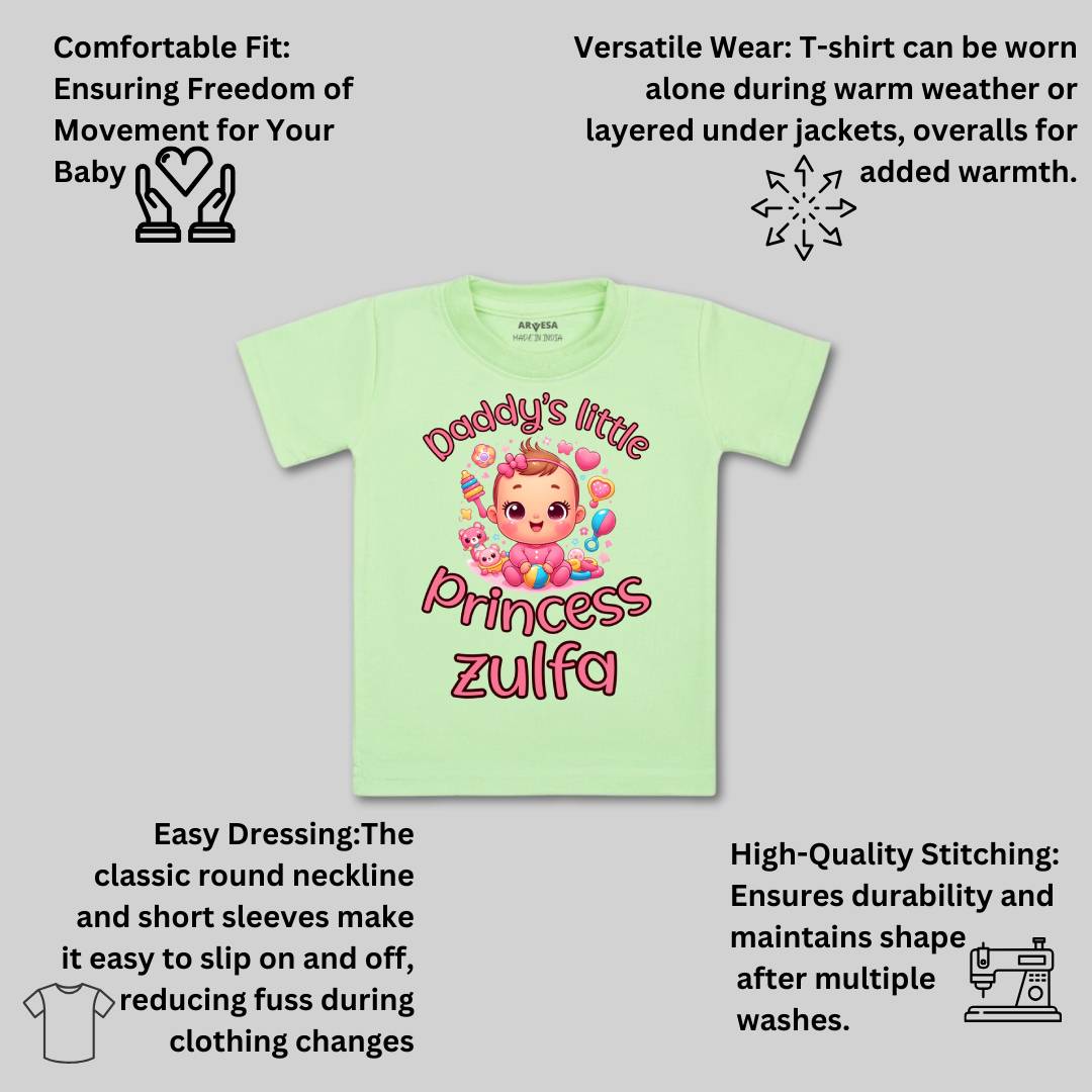 Arvesa Daddy Little Princess Baby Boy & Girl Dress