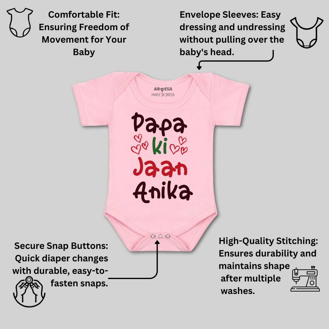 Arvesa Papa Ki Jaan Baby Boy & Girl Dress