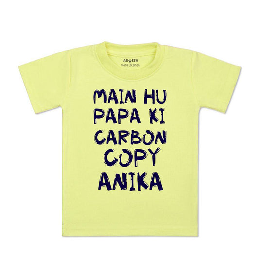 Arvesa Mai Hu Papa Ki Carbon Copy Baby Boy & Girl Dress
