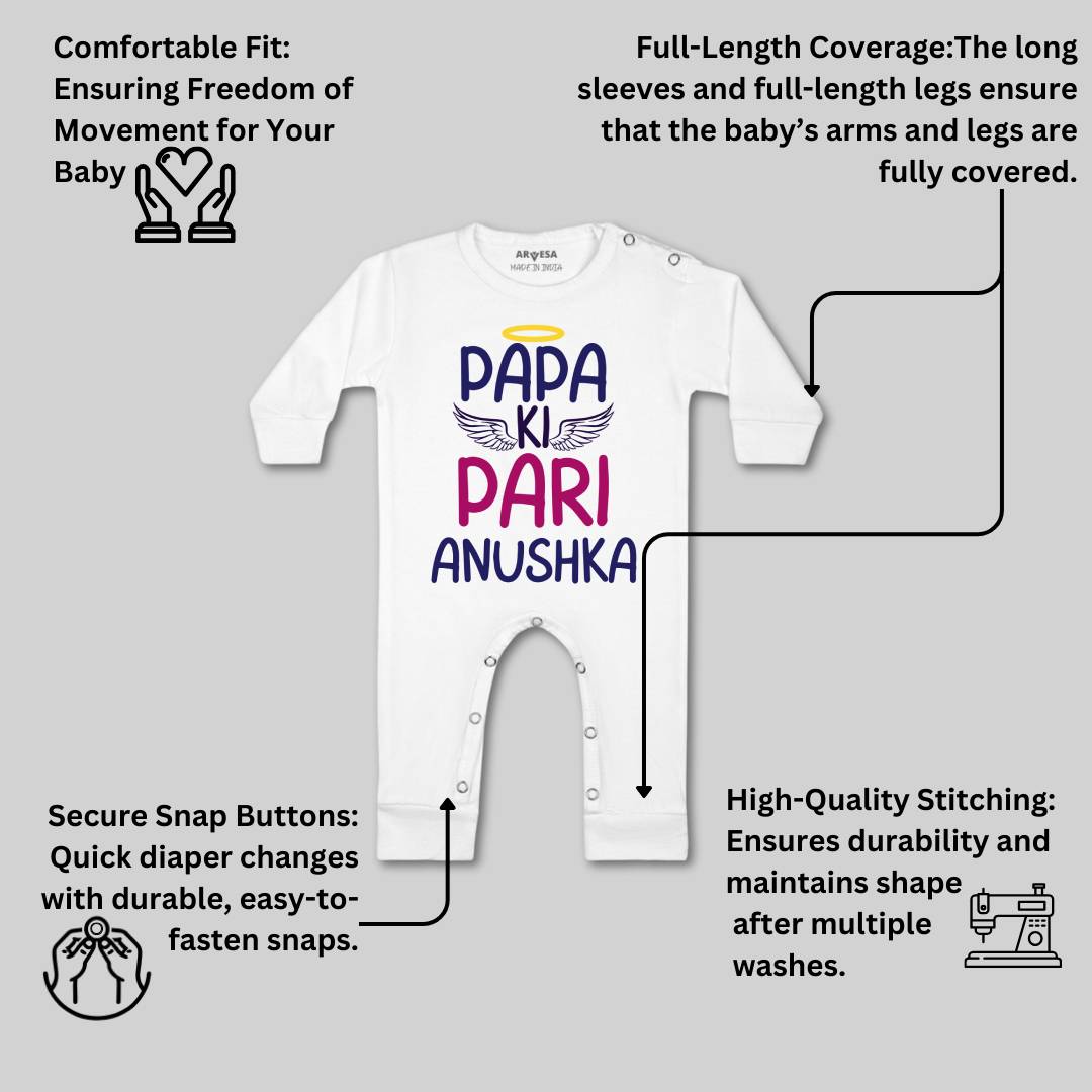 Arvesa Papa Ki Pari Baby Boy & Girl Dress