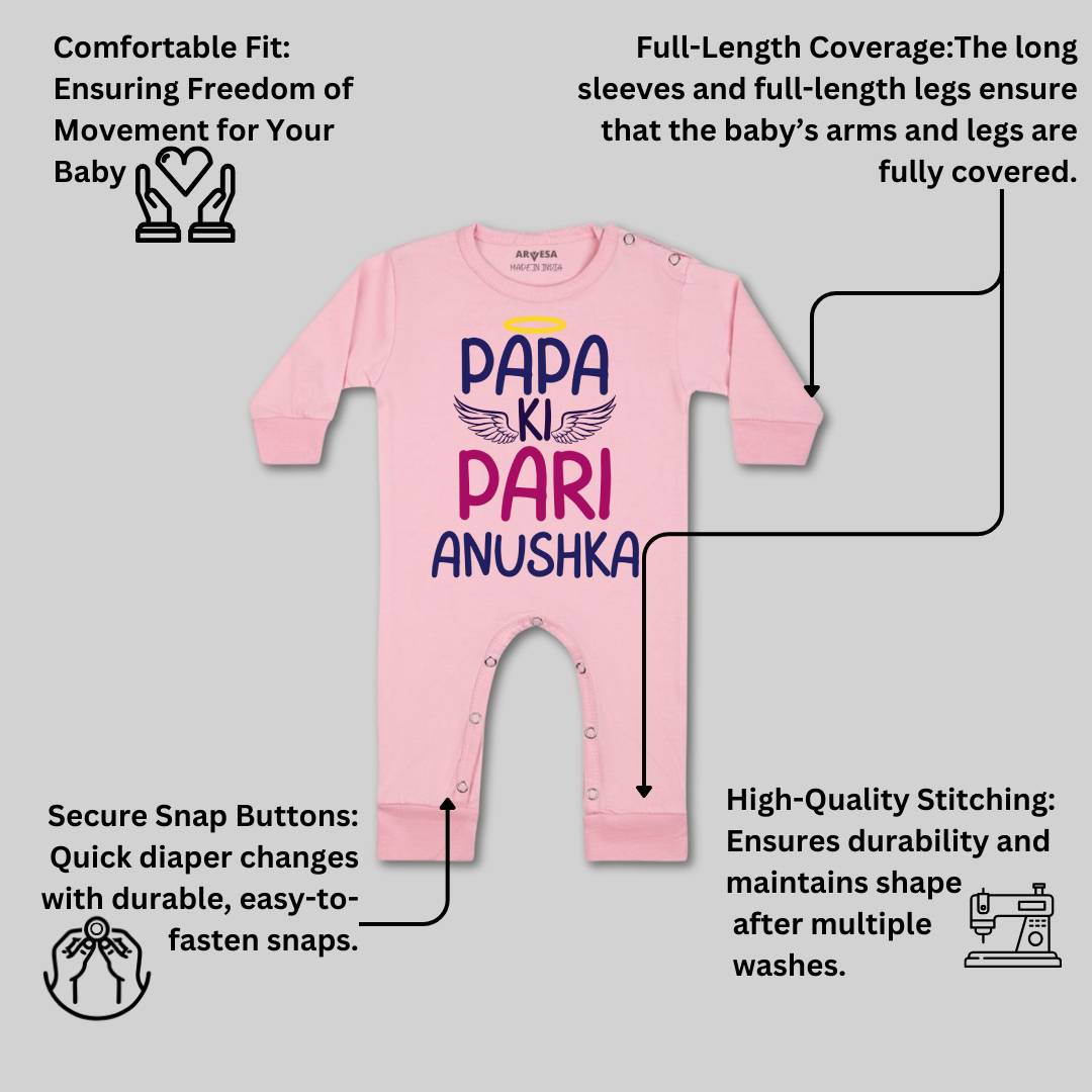 Arvesa Papa Ki Pari Baby Boy & Girl Dress
