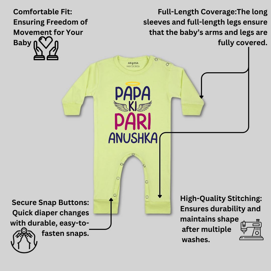 Arvesa Papa Ki Pari Baby Boy & Girl Dress