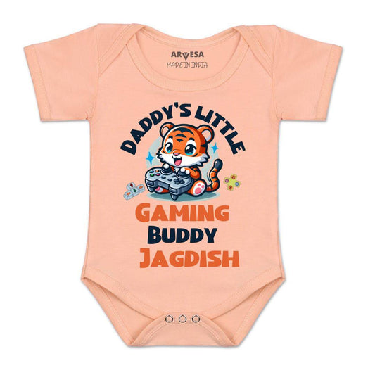 Arvesa Daddy Little Gaming Buddy Baby Boy & Girl Dress