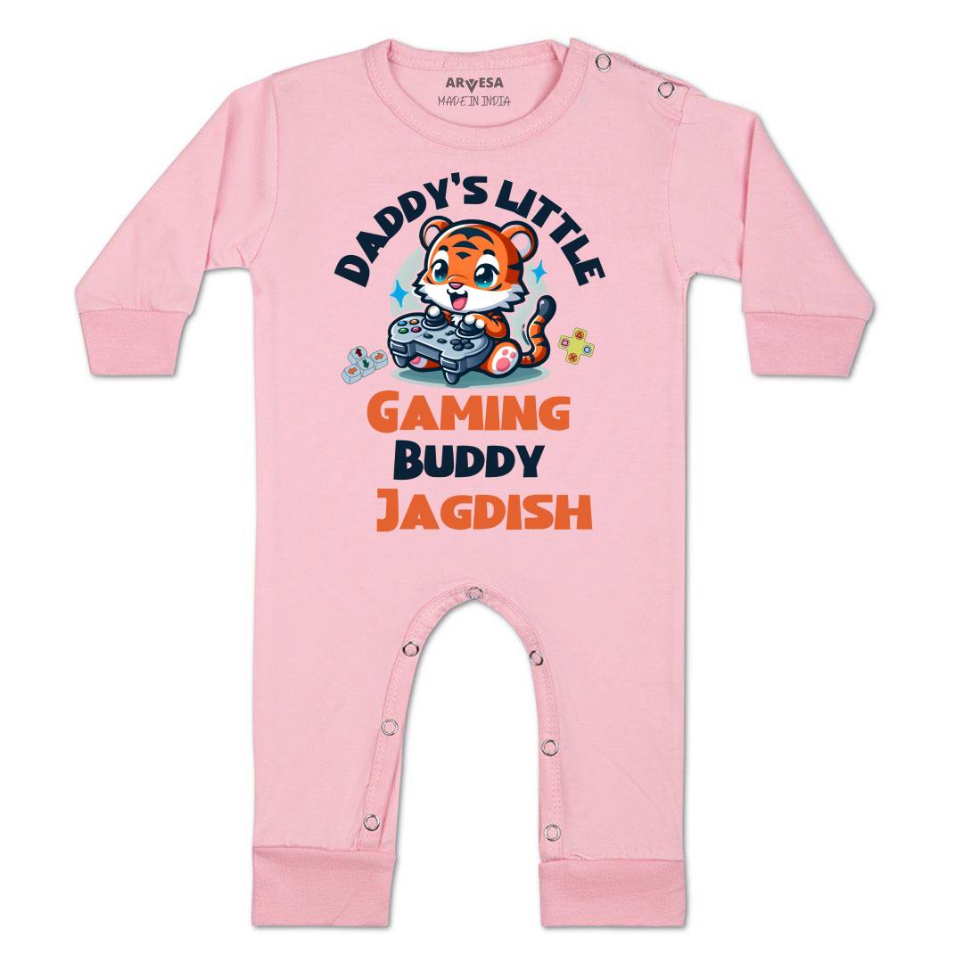 Arvesa Daddy Little Gaming Buddy Baby Boy & Girl Dress