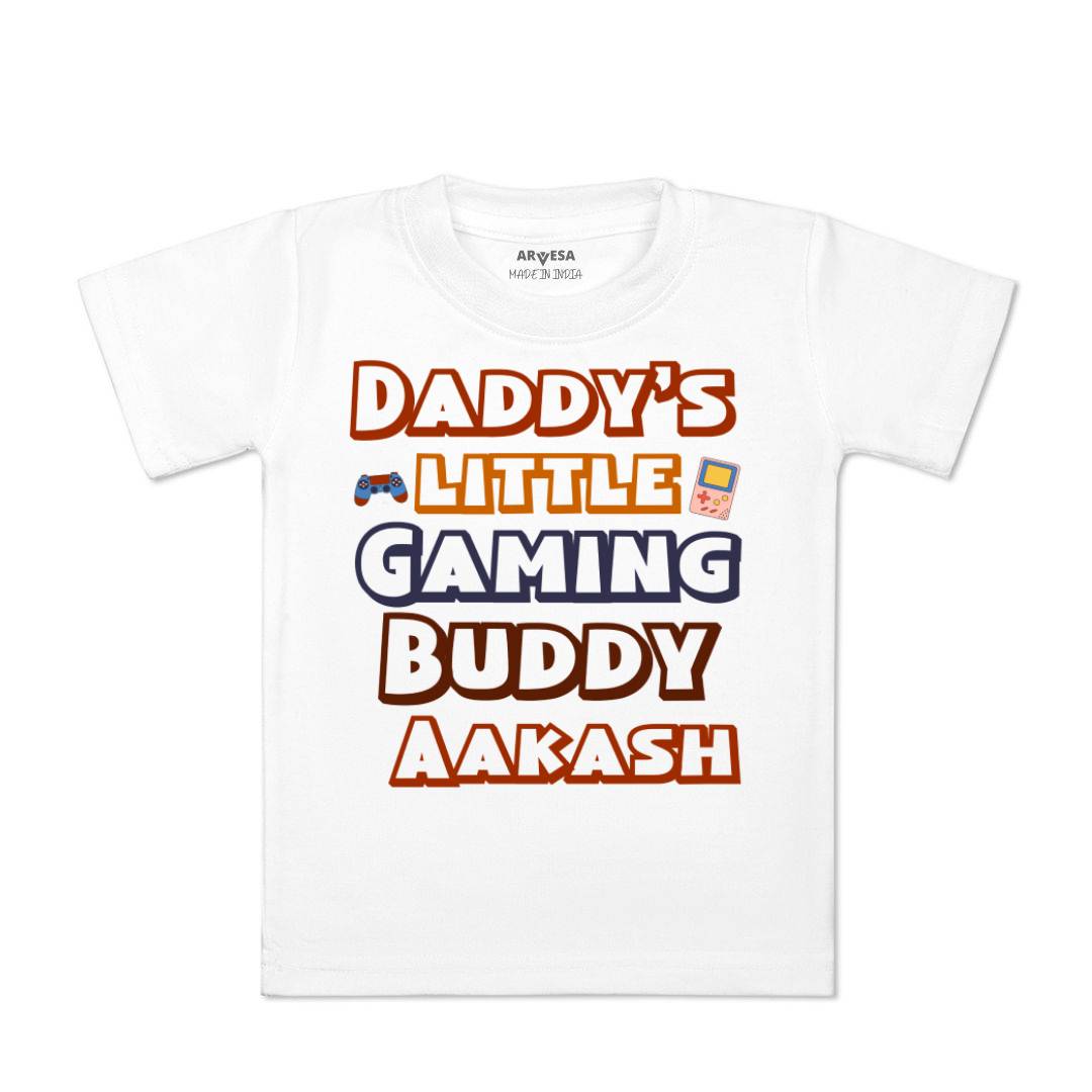 Arvesa Daddy Little Gaming Buddy Baby Boy & Girl Dress