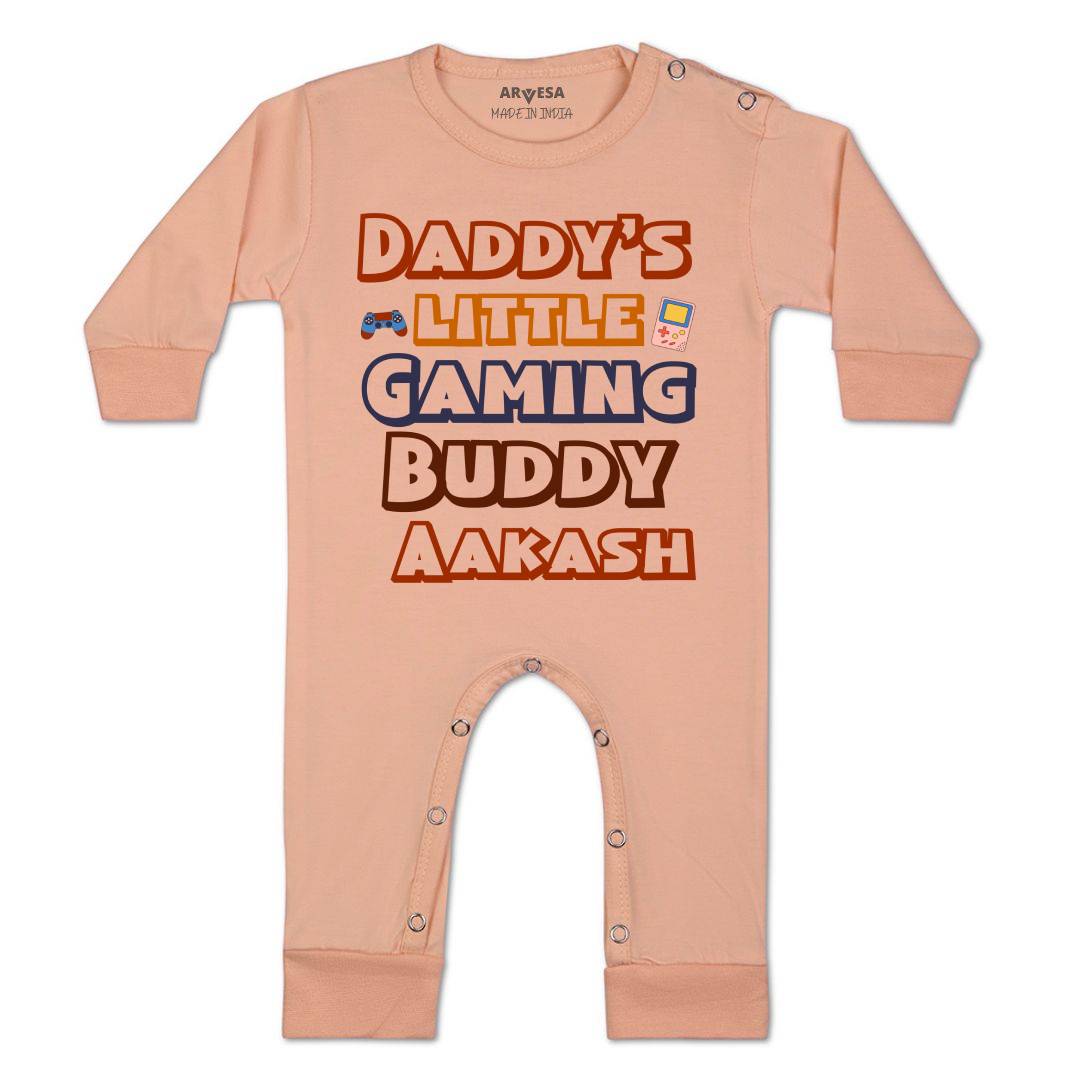 Arvesa Daddy Little Gaming Buddy Baby Boy & Girl Dress