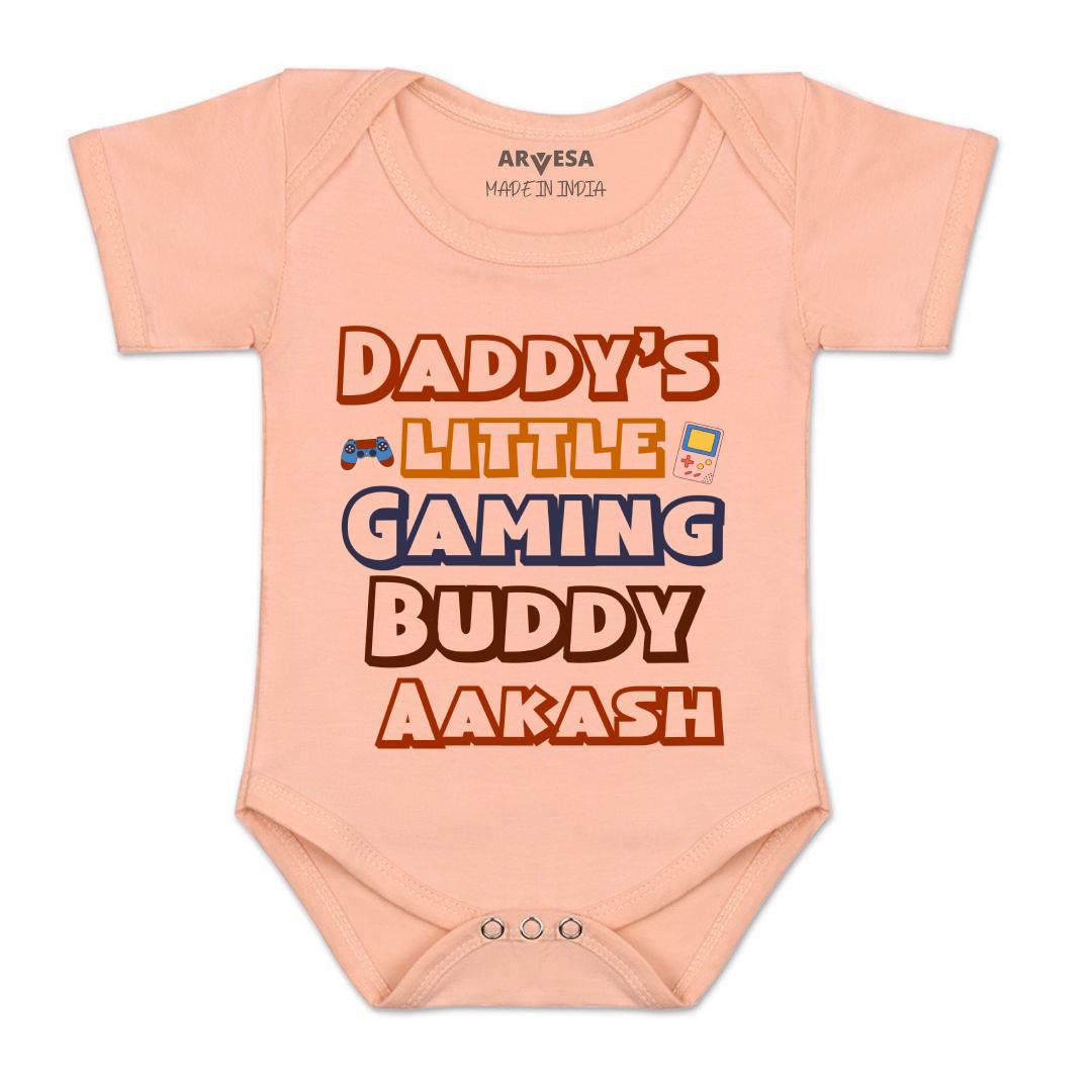 Arvesa Daddy Little Gaming Buddy Baby Boy & Girl Dress