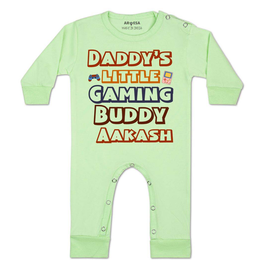 Arvesa Daddy Little Gaming Buddy Baby Boy & Girl Dress