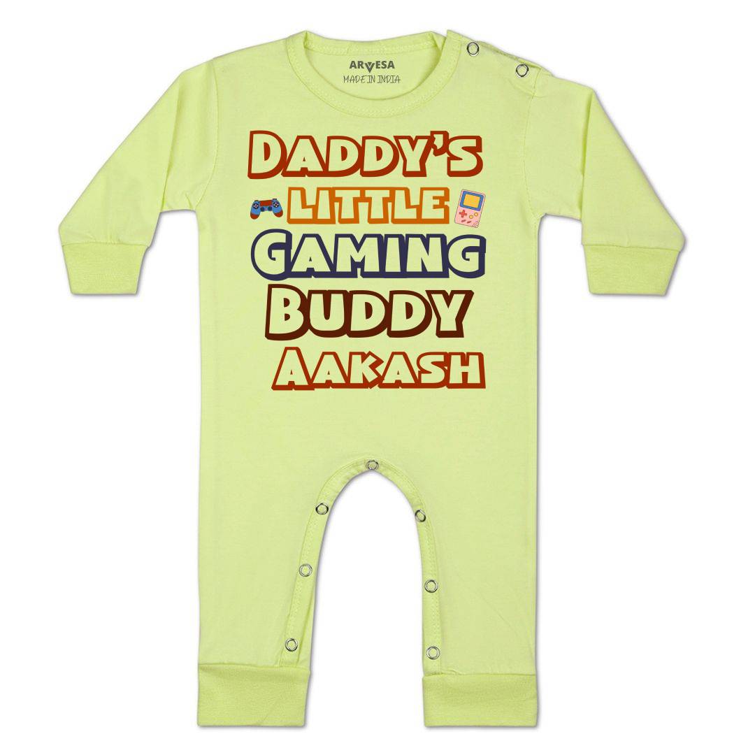 Arvesa Daddy Little Gaming Buddy Baby Boy & Girl Dress