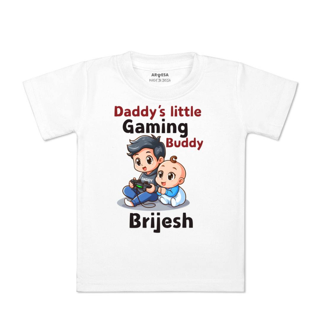 Arvesa Daddy Little Gaming Buddy Baby Boy & Girl Dress