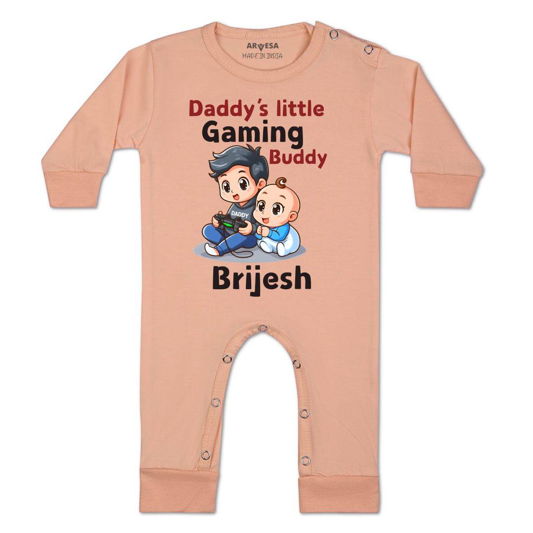 Arvesa Daddy Little Gaming Buddy Baby Boy & Girl Dress