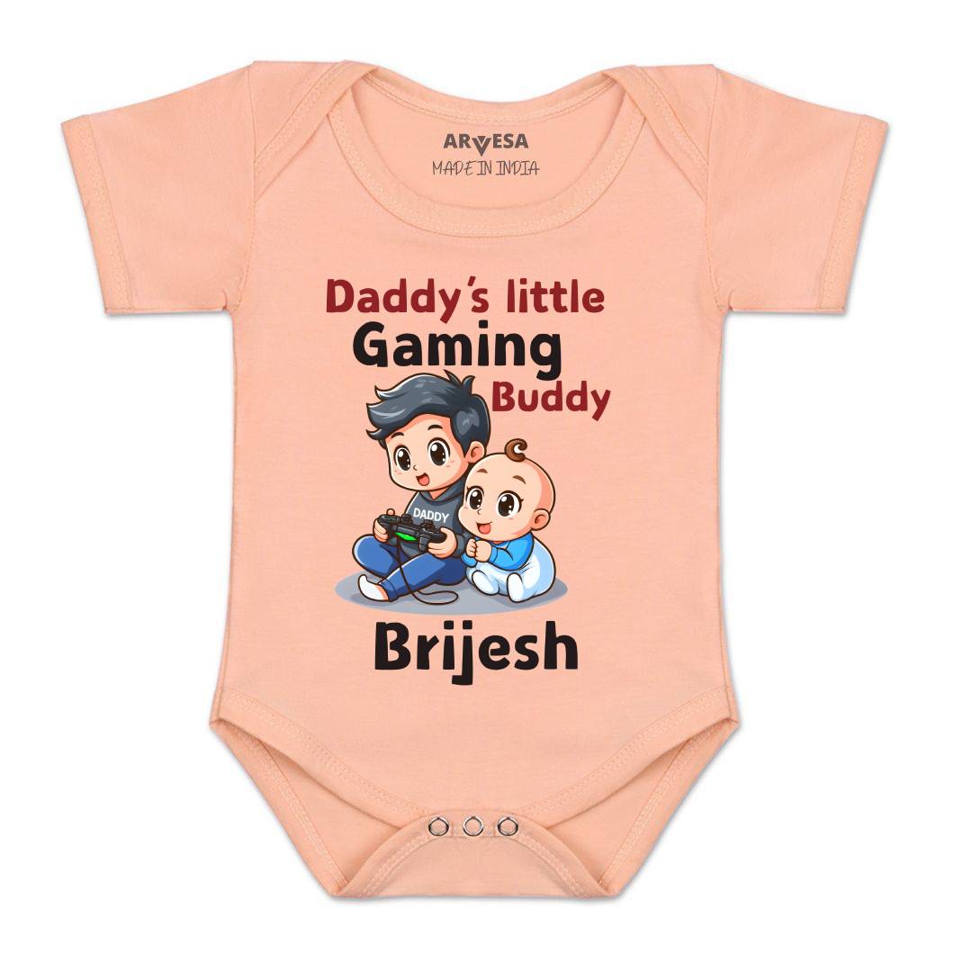 Arvesa Daddy Little Gaming Buddy Baby Boy & Girl Dress