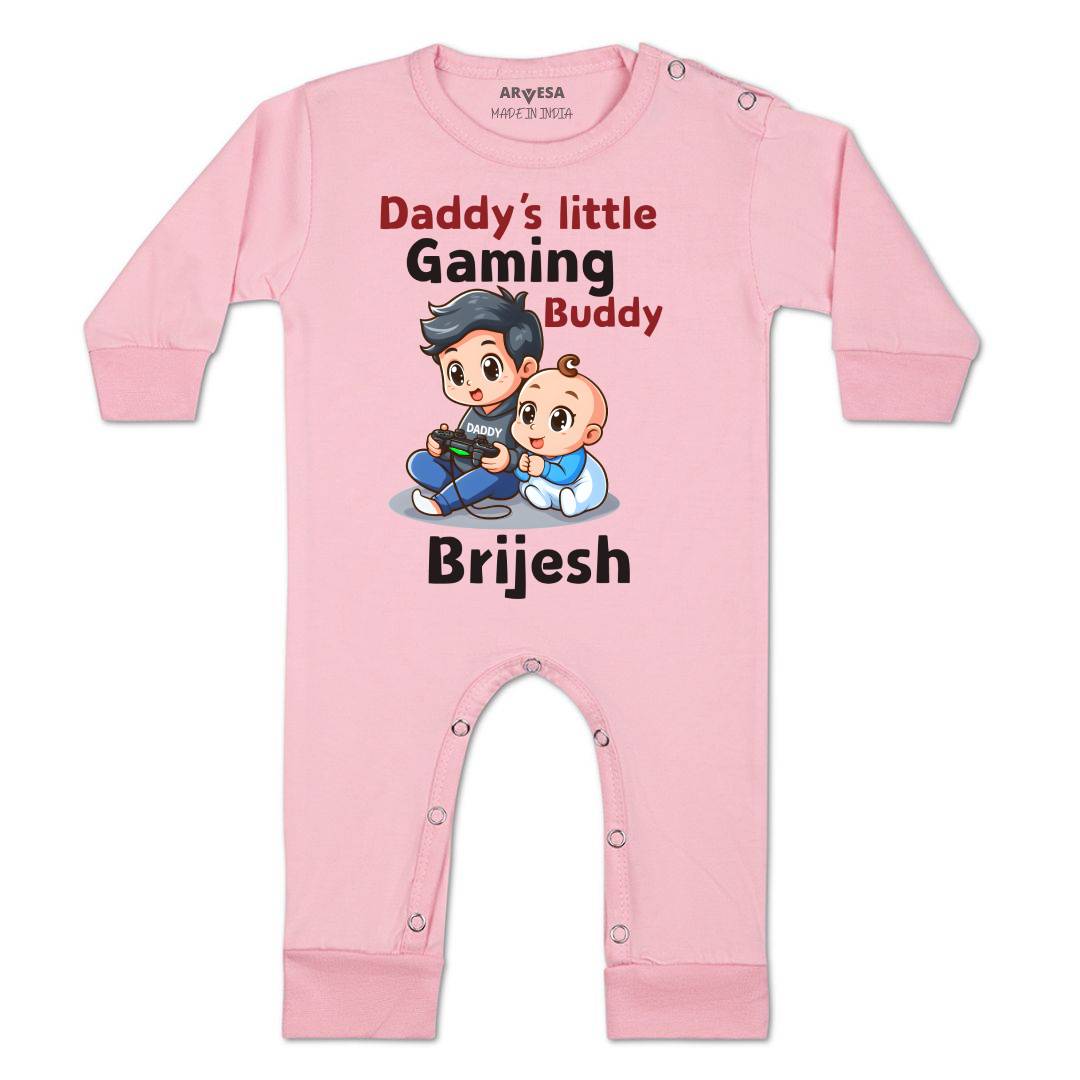 Arvesa Daddy Little Gaming Buddy Baby Boy & Girl Dress