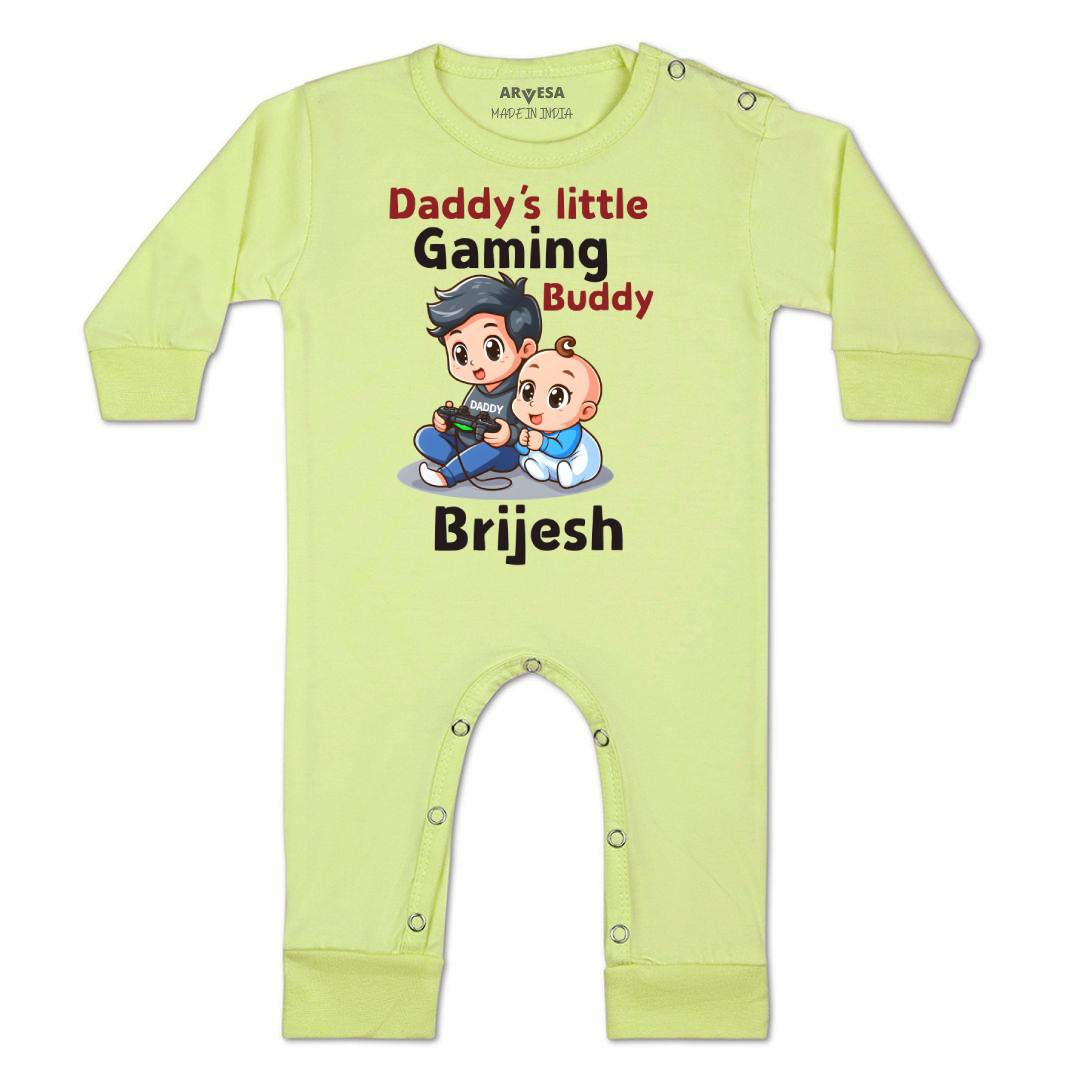 Arvesa Daddy Little Gaming Buddy Baby Boy & Girl Dress