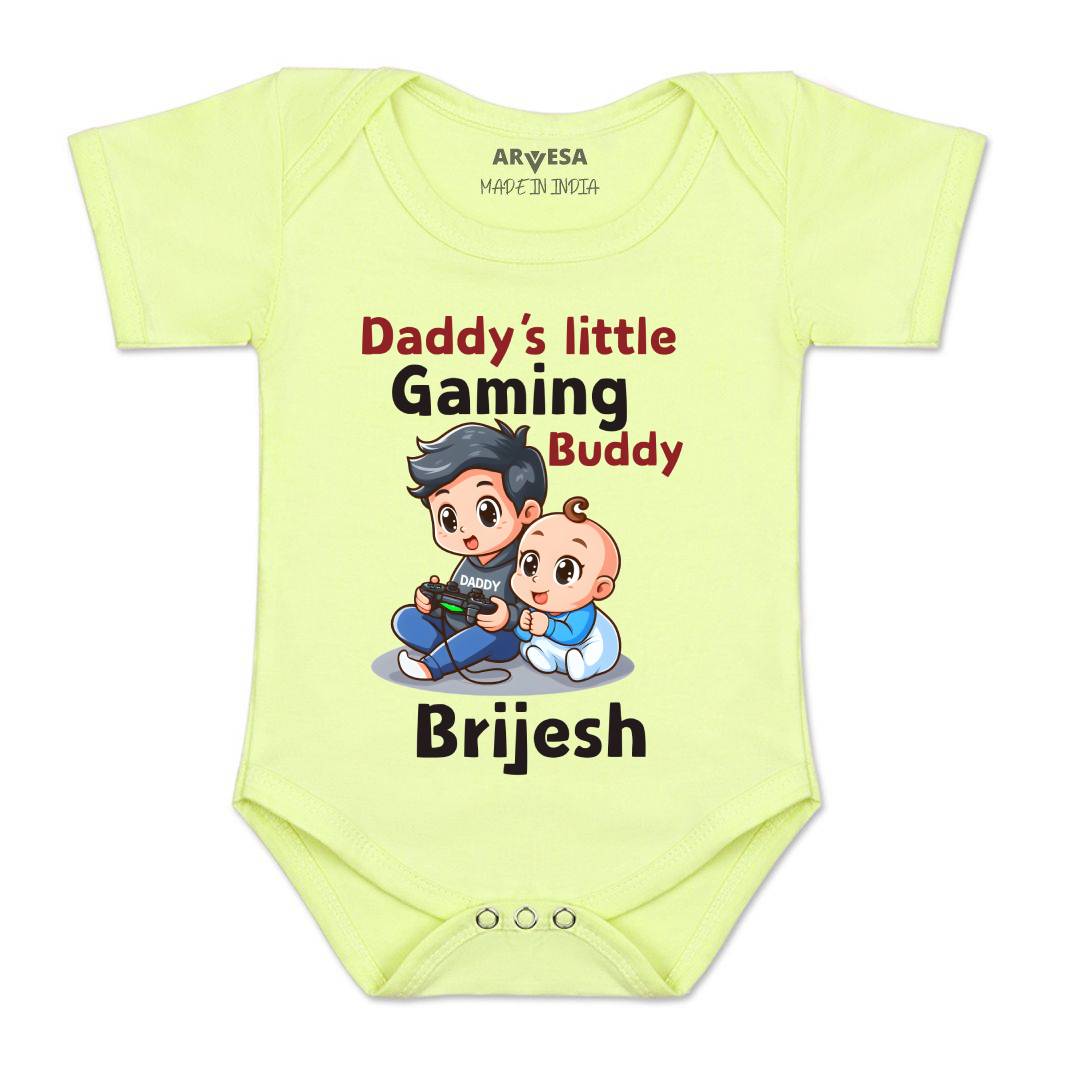 Arvesa Daddy Little Gaming Buddy Baby Boy & Girl Dress