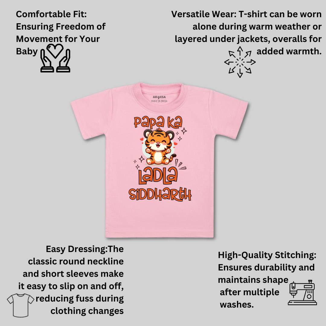 Arvesa Papa Ka Ladla Baby Boy & Girl Dress
